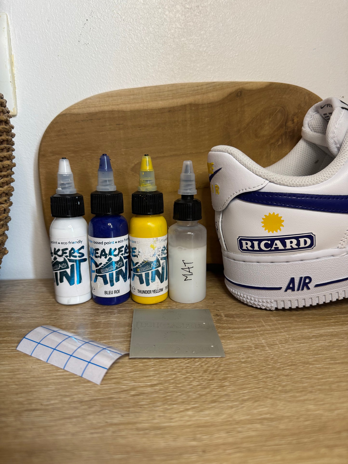 Kit RICARD (pochoirs + peintures)